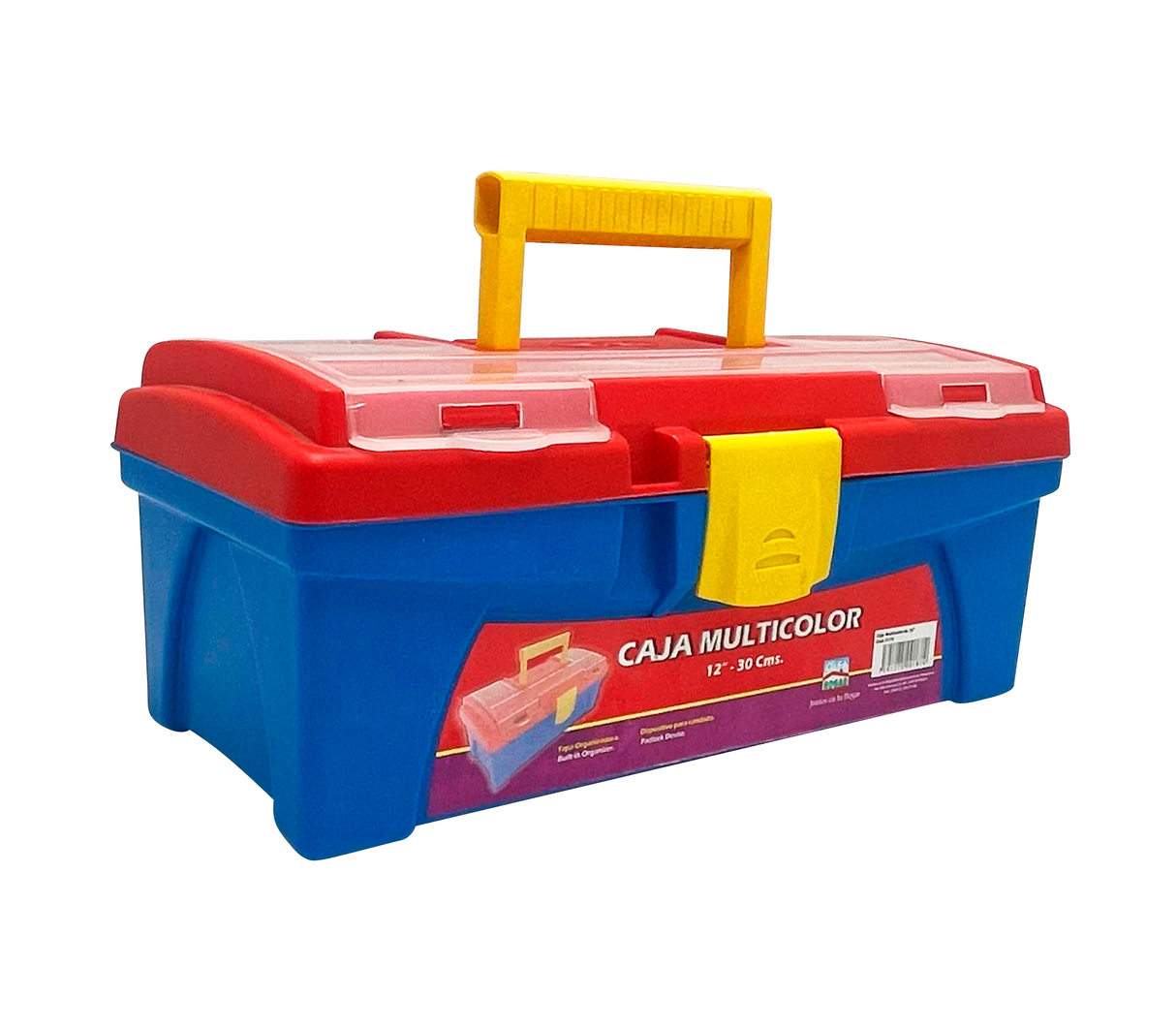 Caja de herramientas 12" Alfa Hogar