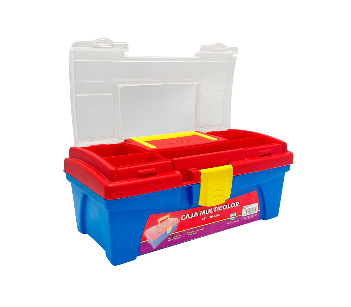 Caja de herramientas 12" Alfa Hogar