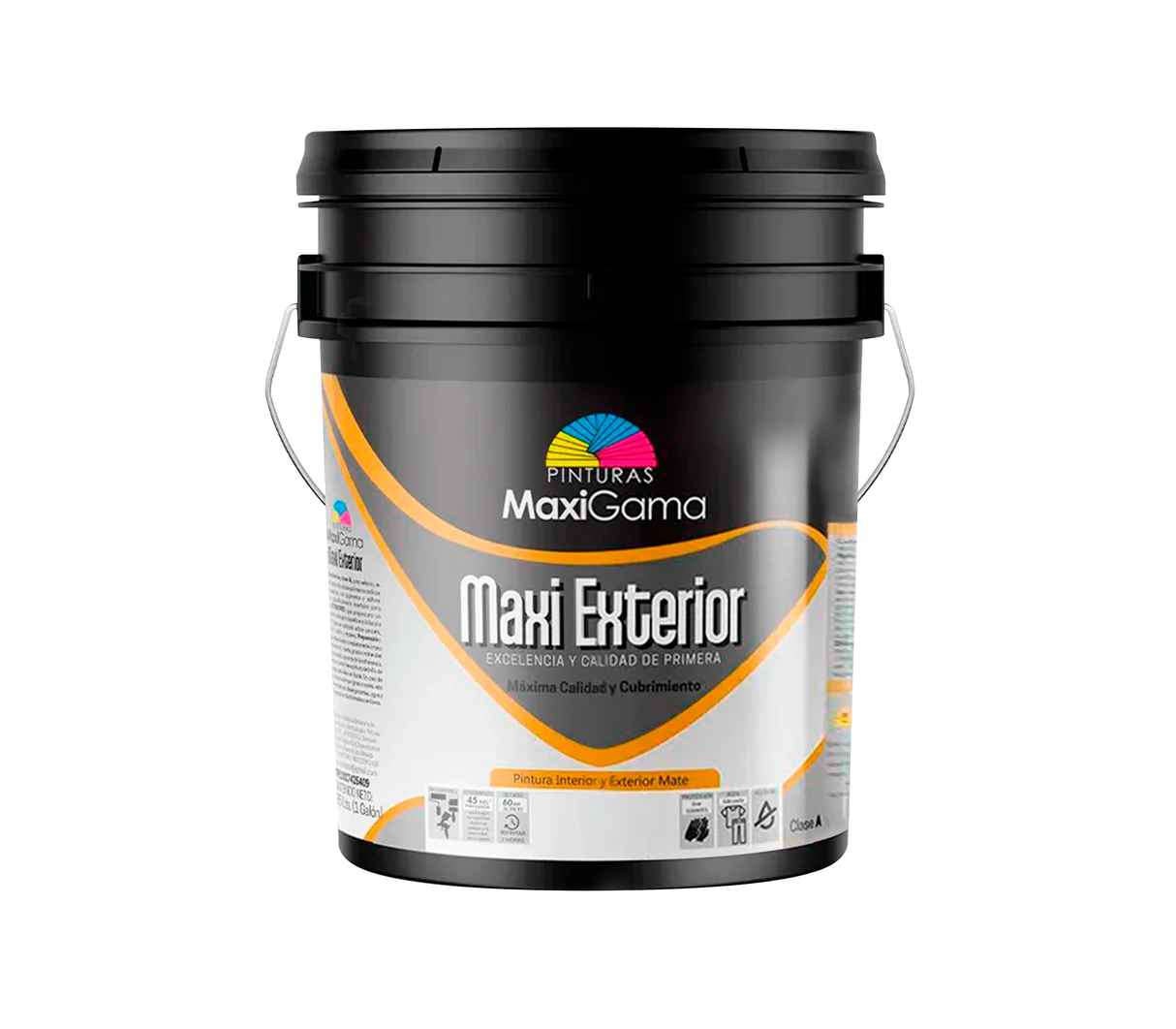 Pintura a base de agua satinado MaxiExterior clase AA Maxigama