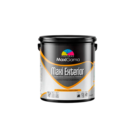 Pintura a base de agua satinado MaxiExterior clase AA Maxigama