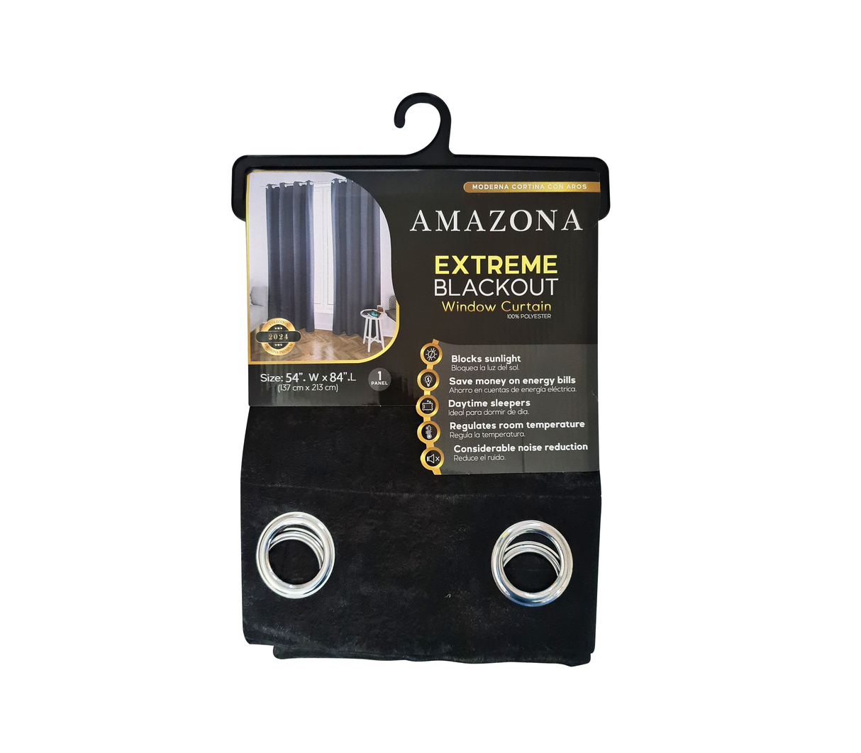 Cortina de Ventana Extreme Blackout Amazona