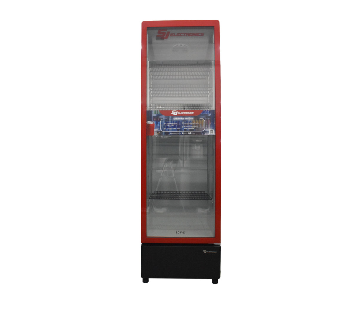 Exhibidor vertical 305 litros SJ-305 con cerradura SJ Electronics