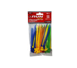 Correa de amarre nylon Fluorescente T-rap Run