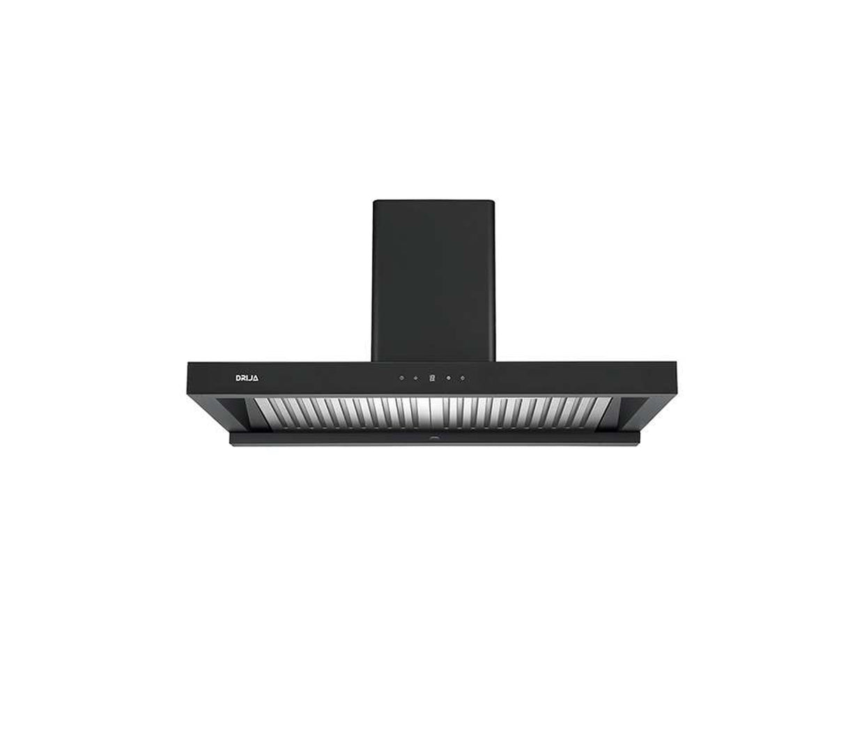 Campana pirámide 90cm (36") 110V Negro Drija