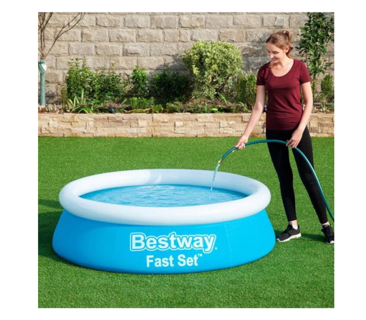 Piscina inflable redonda Fast set 1.83m x 51cm Bestway