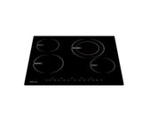 Tope de cocina eléctrico 4 Hornillas 60cm Prestige negro Vetrux