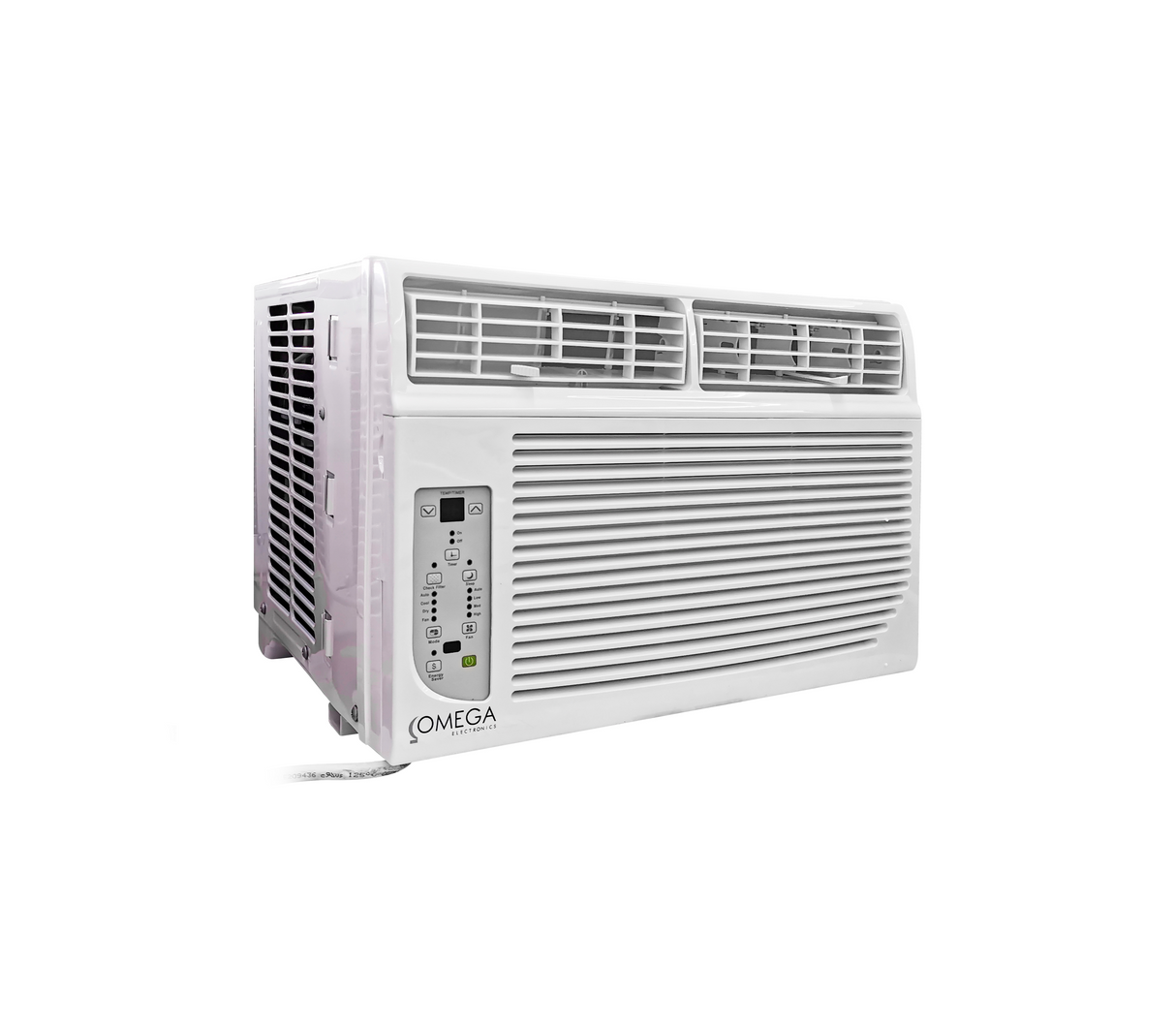 Aire acondicionado ventana 12000BTU con control 220V Blanco Omega Electronics