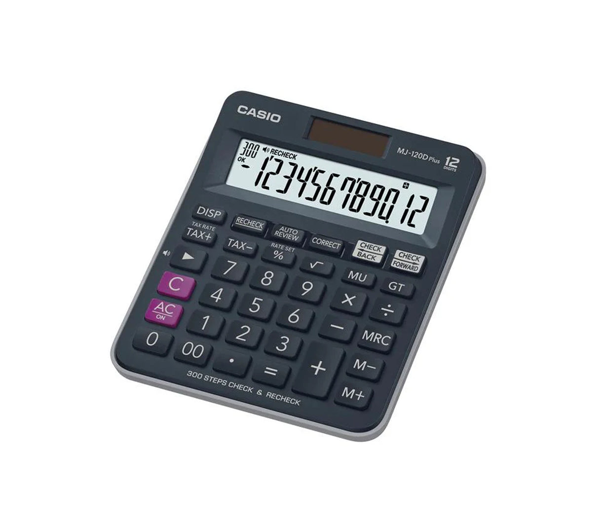 Calculadora de escritorio 12 dígitos azul Casio