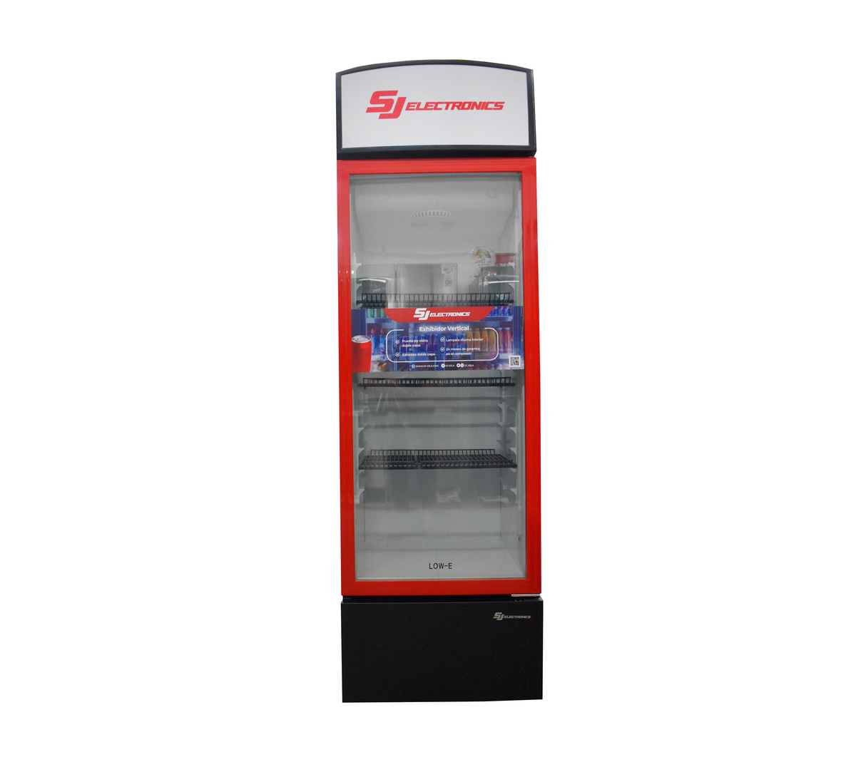 Exhibidor vertical 220 litros SJ-220 SJ Electronics