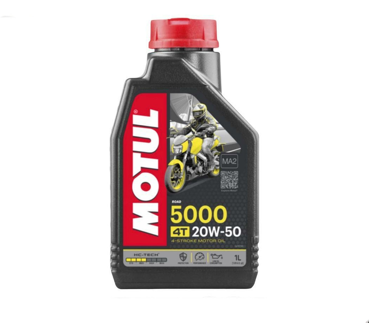 Lubricante 5000 sae 20w-50 4t 1l Motul