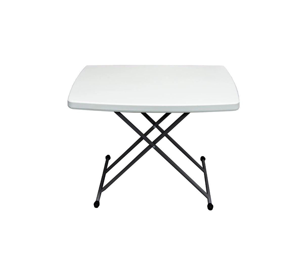 Mesa plegable plástica blanca 77x50x69 Powerfik