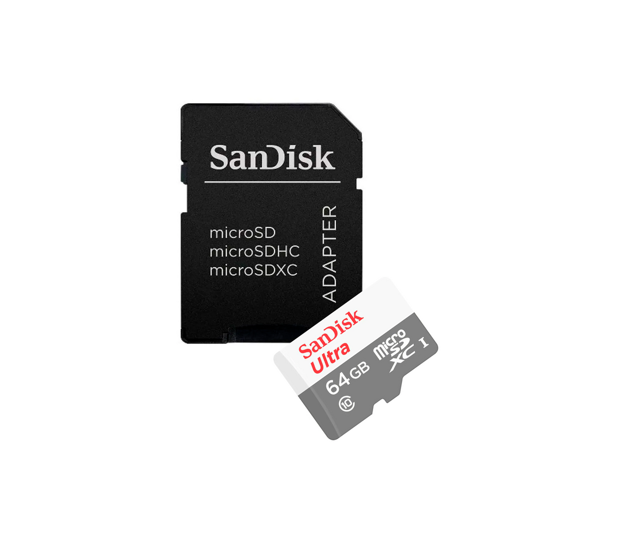 Memoria micro sd 64gb + adaptador Sandisk