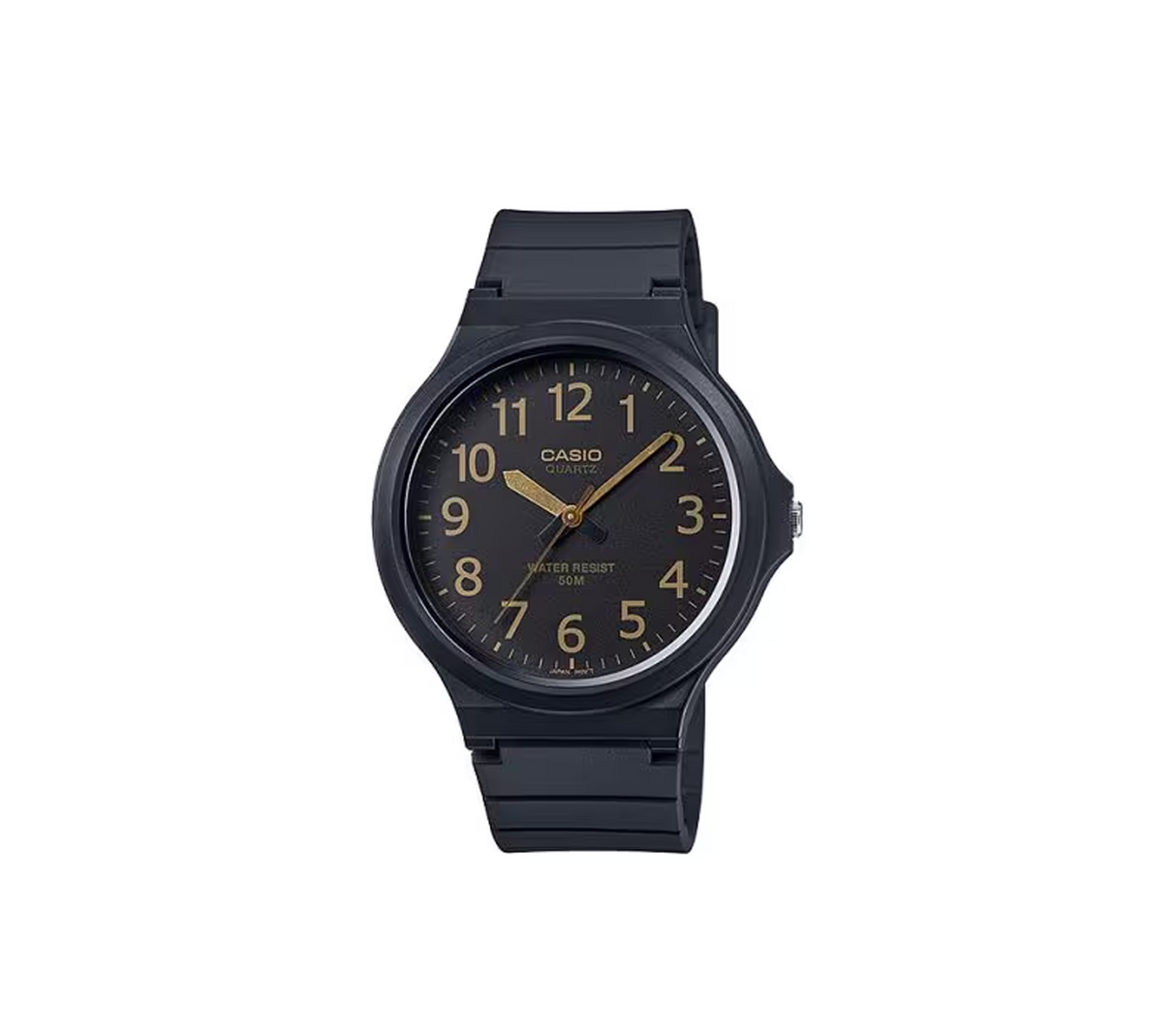 Reloj análogo correa d/resina negro Casio