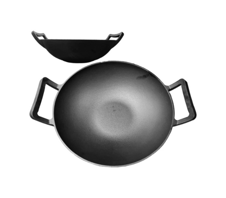 Sartén wok 31 cm hierro fundido Epicure