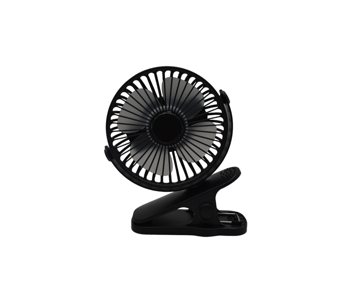 Ventilador de pinza negro Mo Import