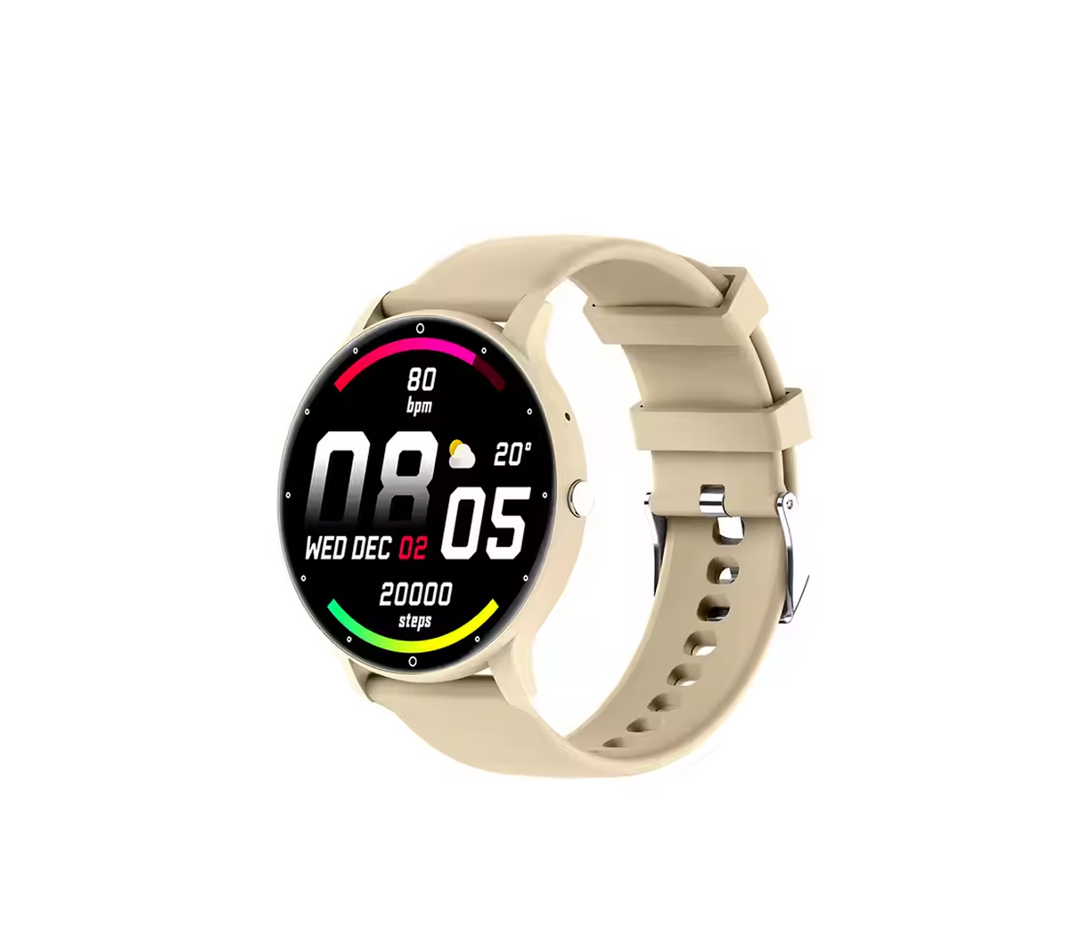 Reloj inteligente smartwatch Zl02cpro beige Powerfik