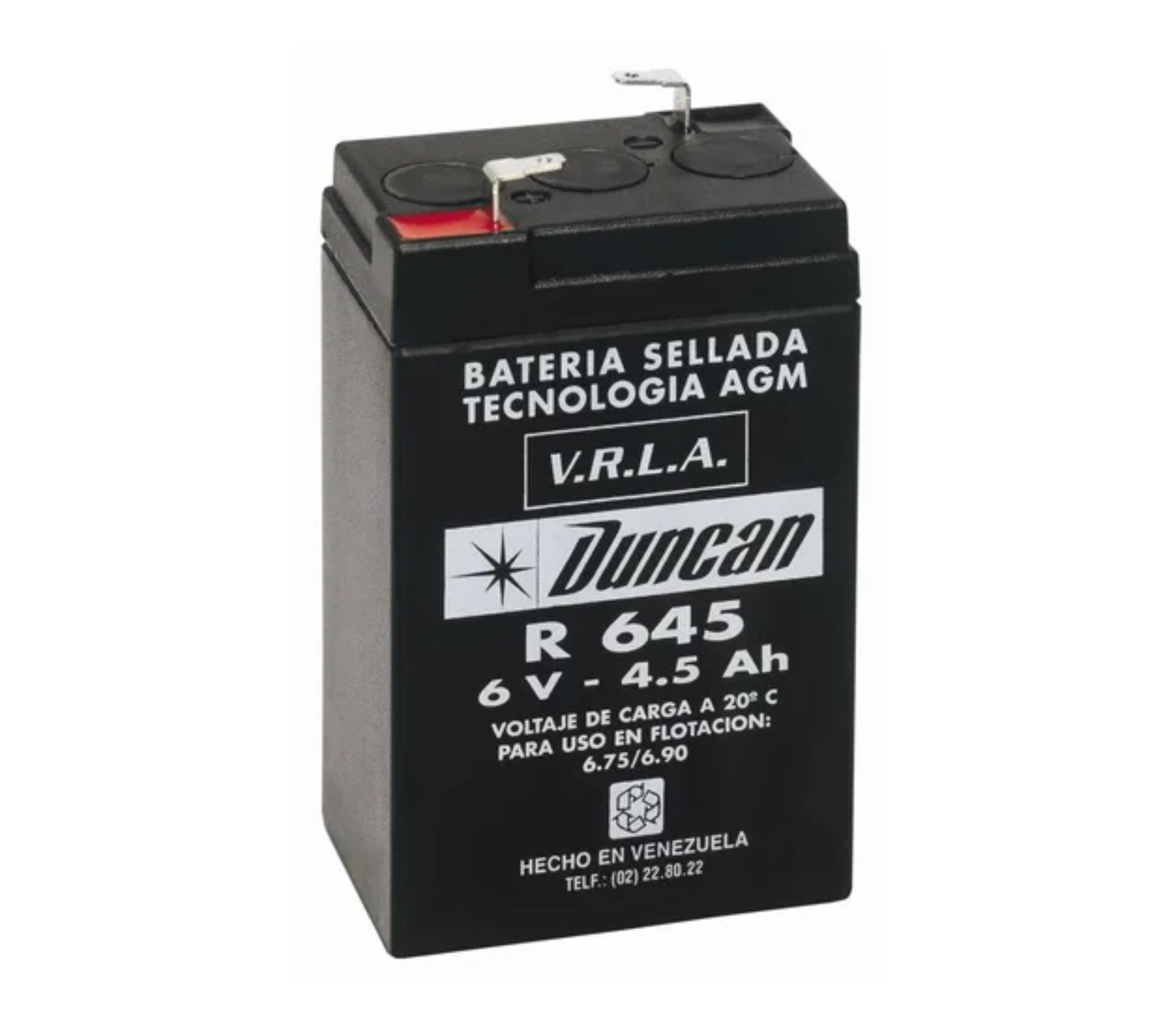 Bateria Recargable 6v 4 Ah. Carrito Electrico, Cerco Electrico, Lamparas de  Seguridad-AGOTADO