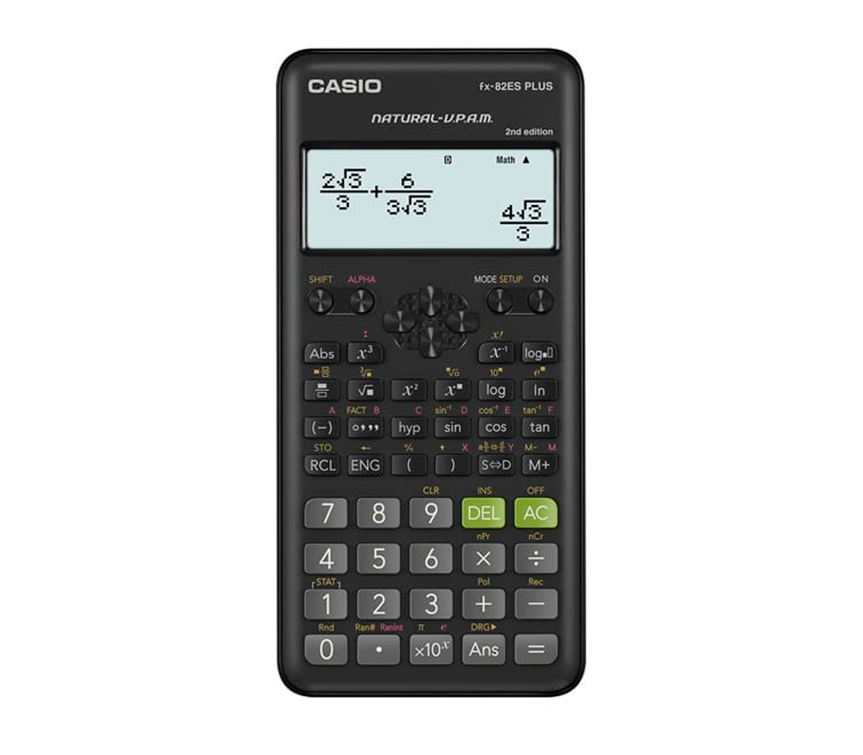 Calculadora Científica Negra FX-82ESPLUS-2 Casio