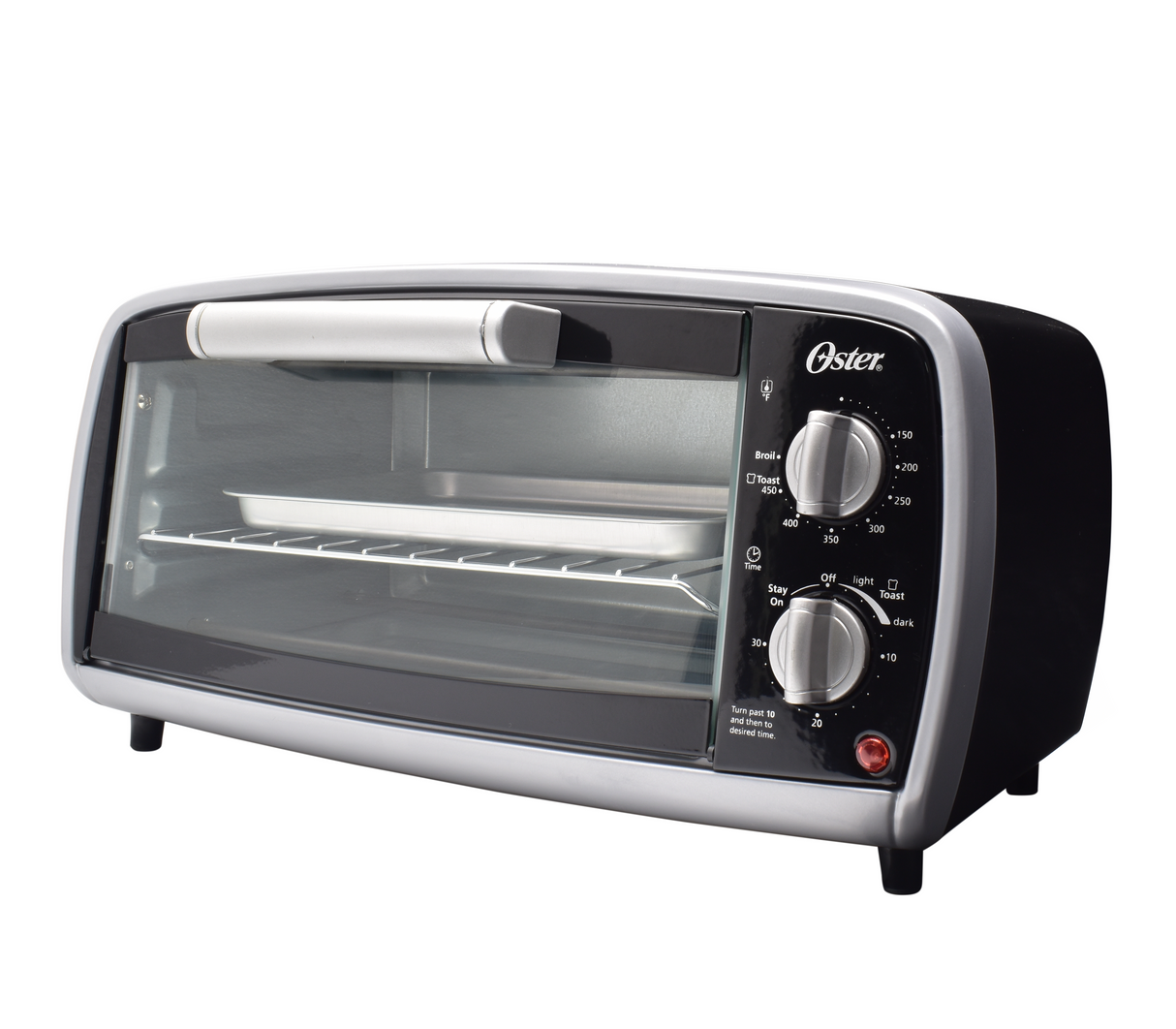 Oster TSSTTVVG01 4-Slice Toaster Oven - Black