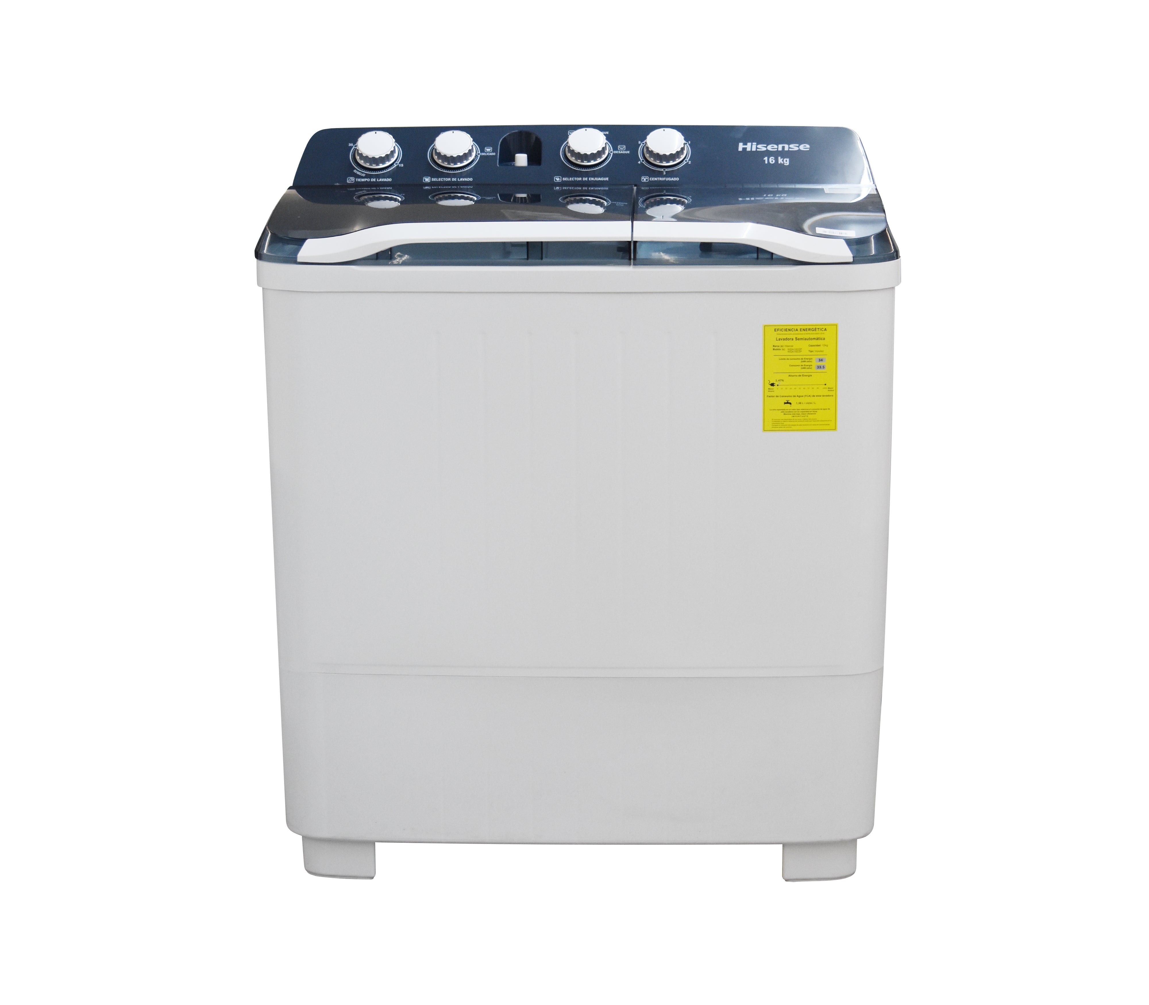Lavadora semiautomática Doble tina / 10kg - Condesa
