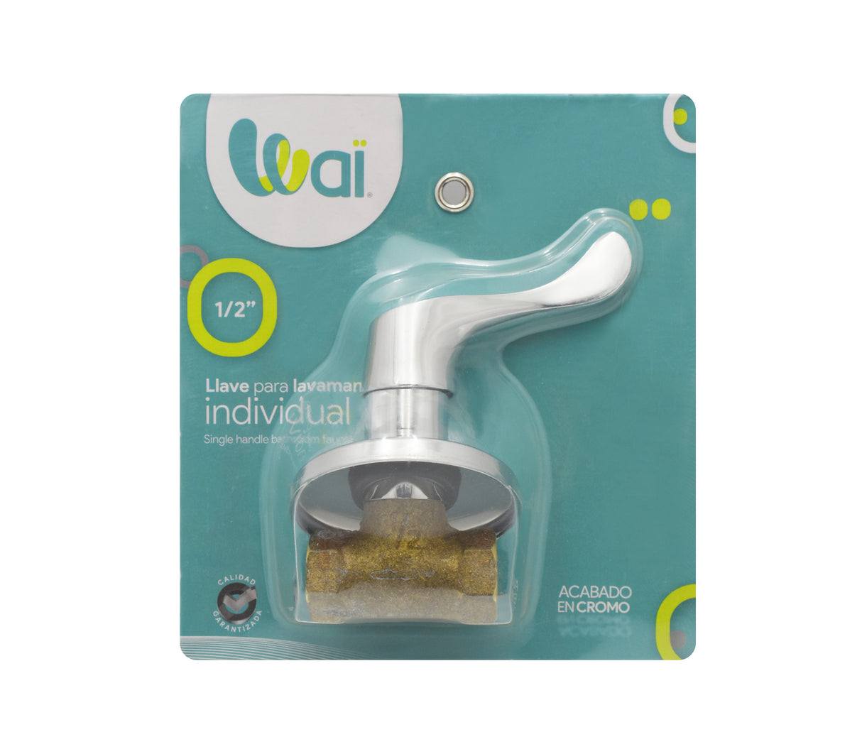 Llave de ducha individual m/palanca Wai