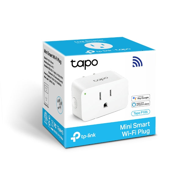 TP-Link Tapo Smart Plug Mini, toma WiFi para el hogar inteligente funciona  con Alexa Echo y Google Home, no requiere concentrador, controla a