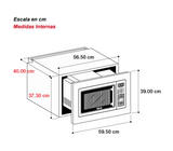 Microondas Florencia 25 litros Drija